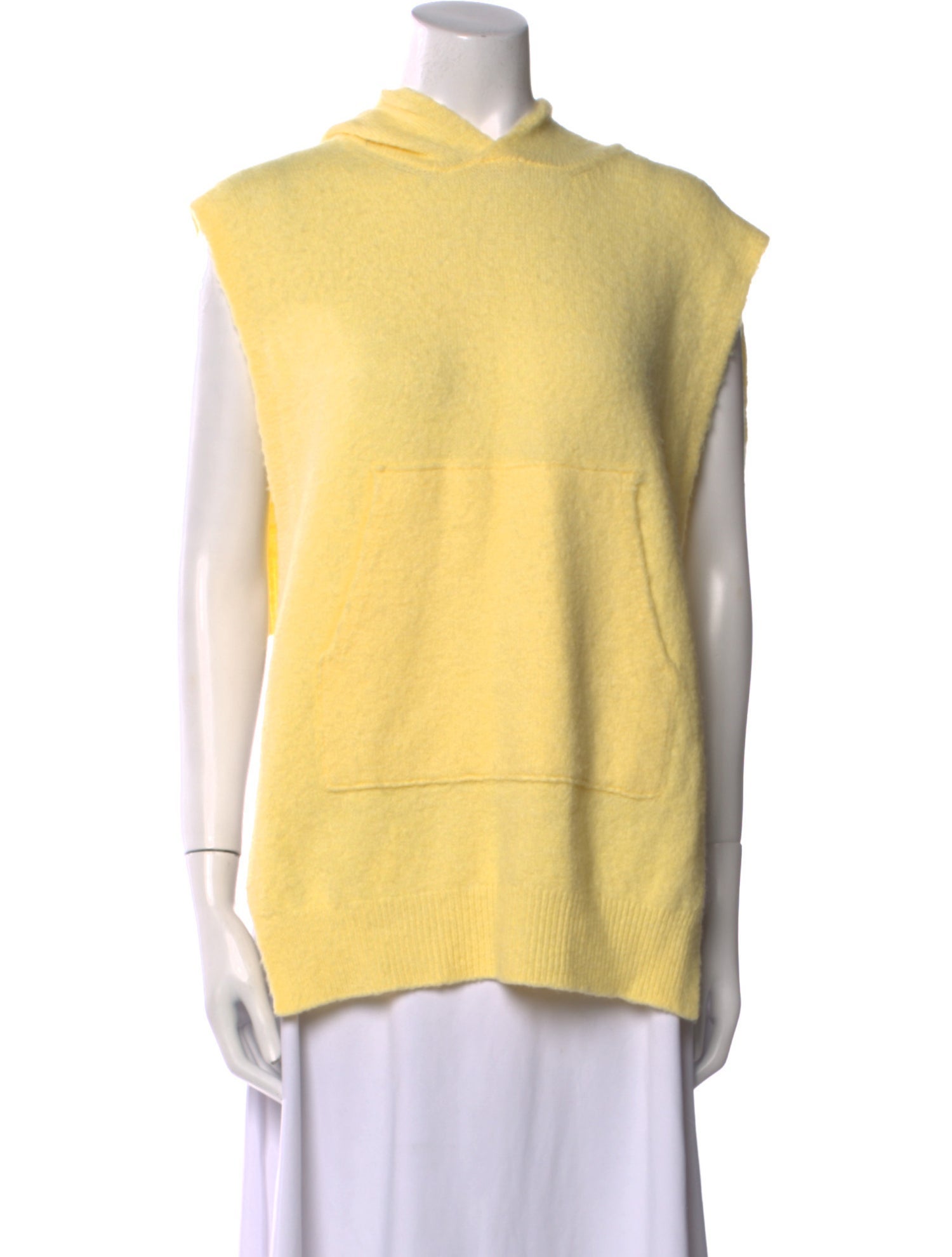 Tibi Cowl Neck Sleeveless Sweatshirt