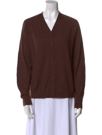 Tibi Wool V-Neck Sweatshirt