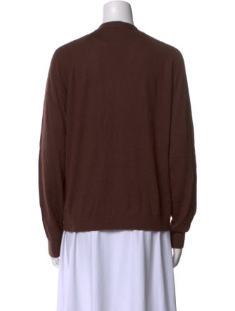 Tibi Wool V-Neck Sweatshirt