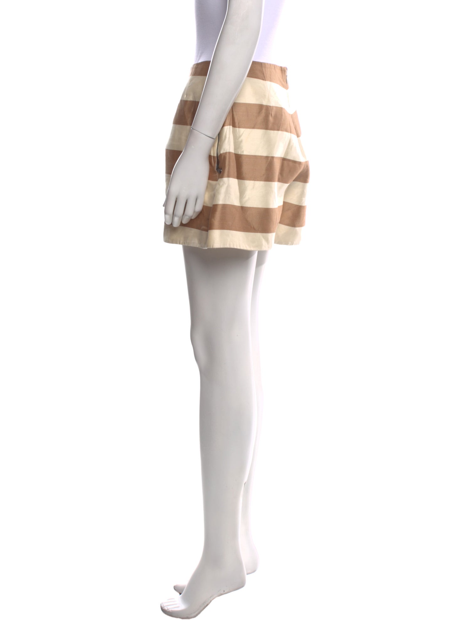 Tibi Silk Mini Shorts