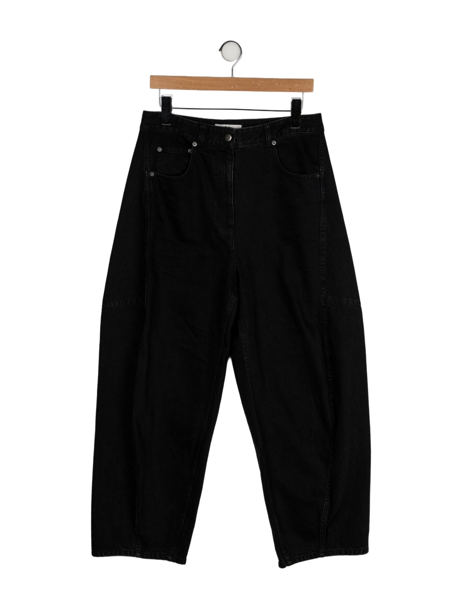 Tibi High-Rise Wide Leg Jeans