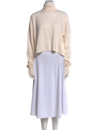 Tibi Merino Wool Turtleneck Sweater