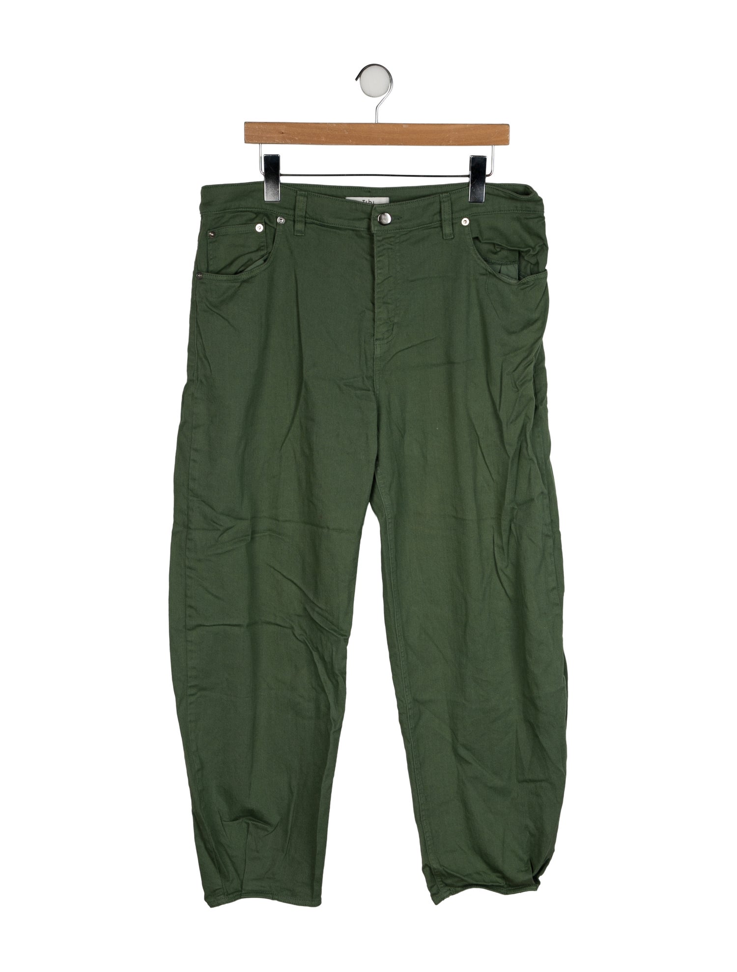 Tibi High-Rise Skinny Leg Jeans