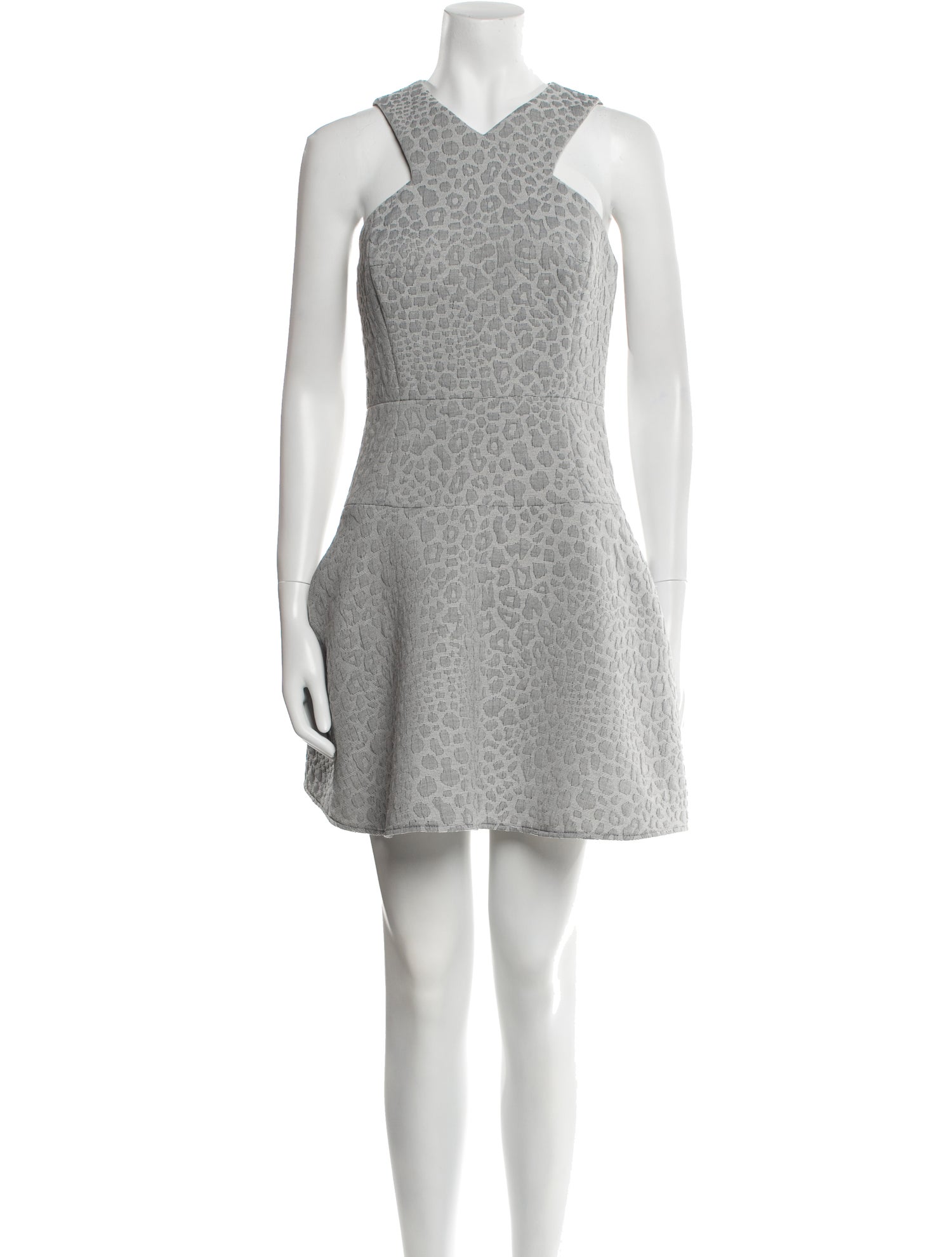Tibi Jacquard Mini Dress