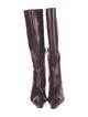 Tibi Patent Leather Riding Boots