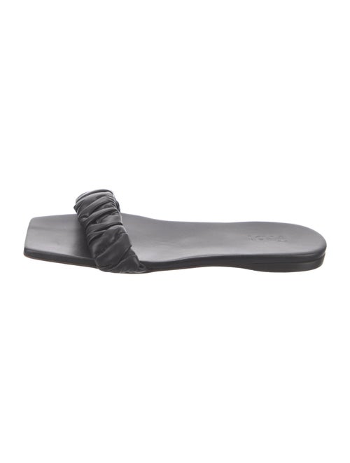 Tibi Leather Slides