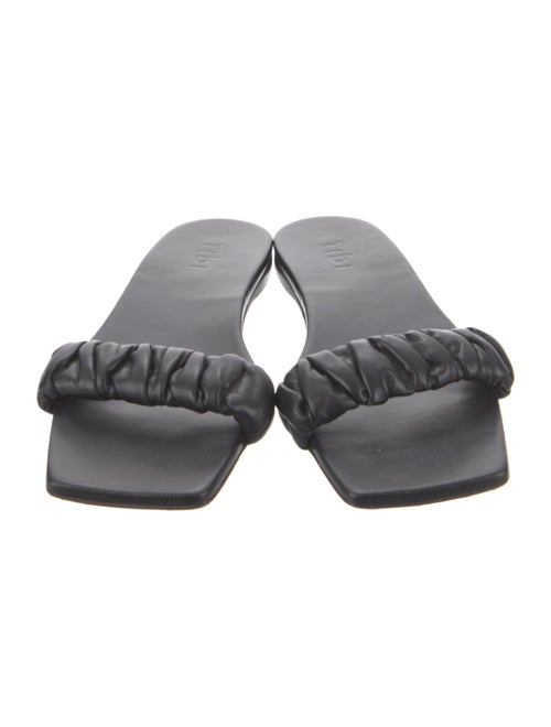 Tibi Leather Slides