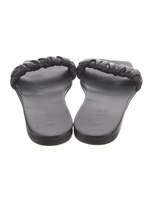 Tibi Leather Slides