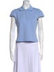 Tibi Short Sleeve Polo