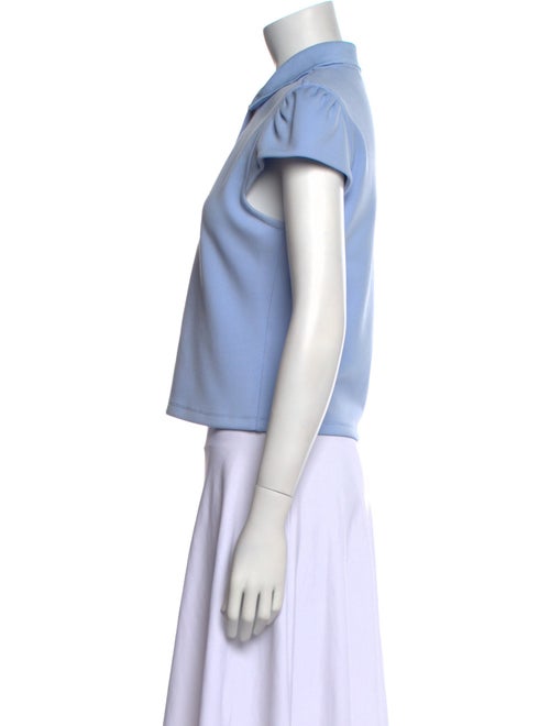 Tibi Short Sleeve Polo