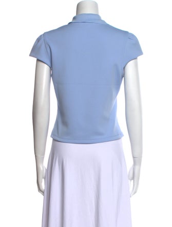 Tibi Short Sleeve Polo