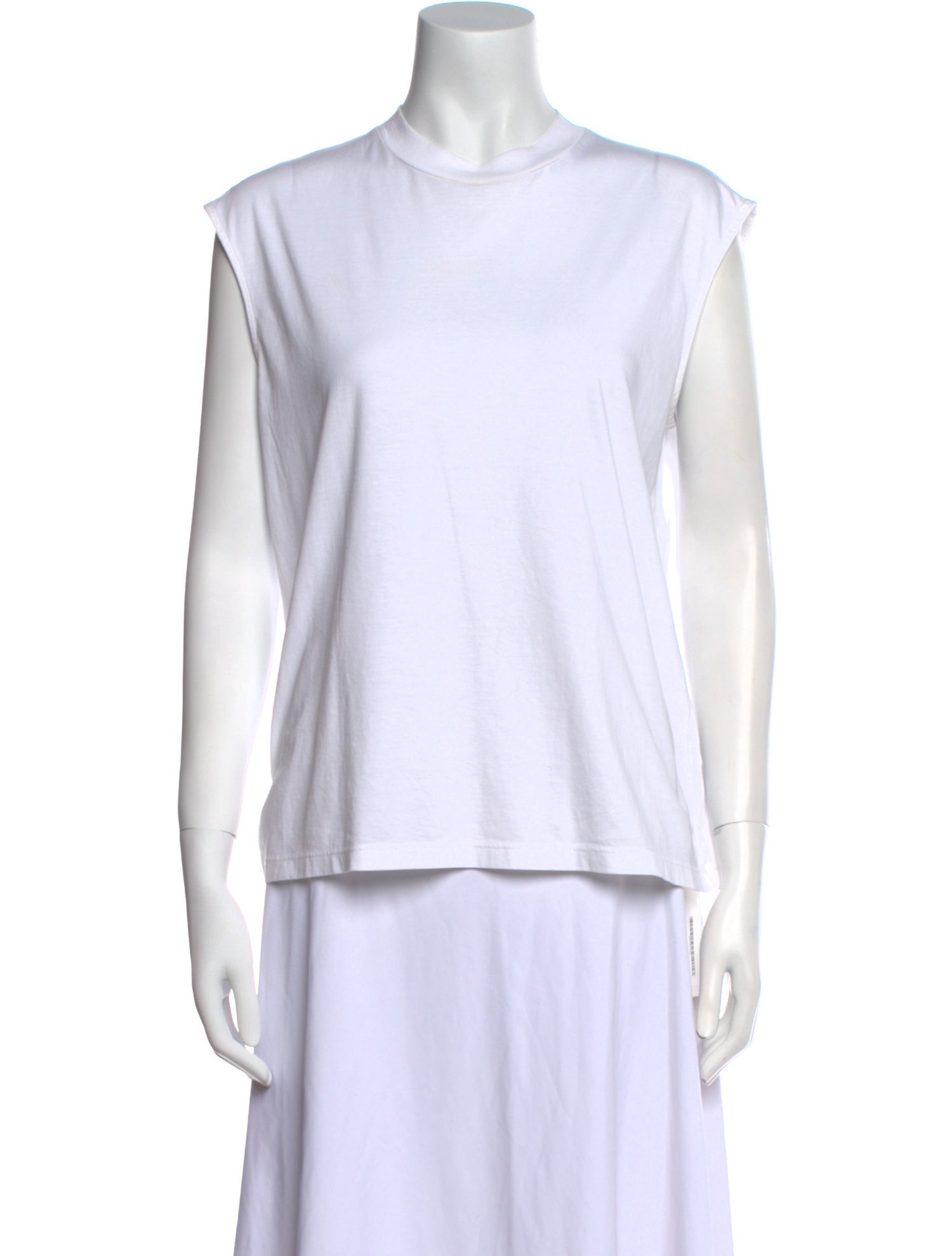 Tibi Crew Neck Short Sleeve T-Shirt