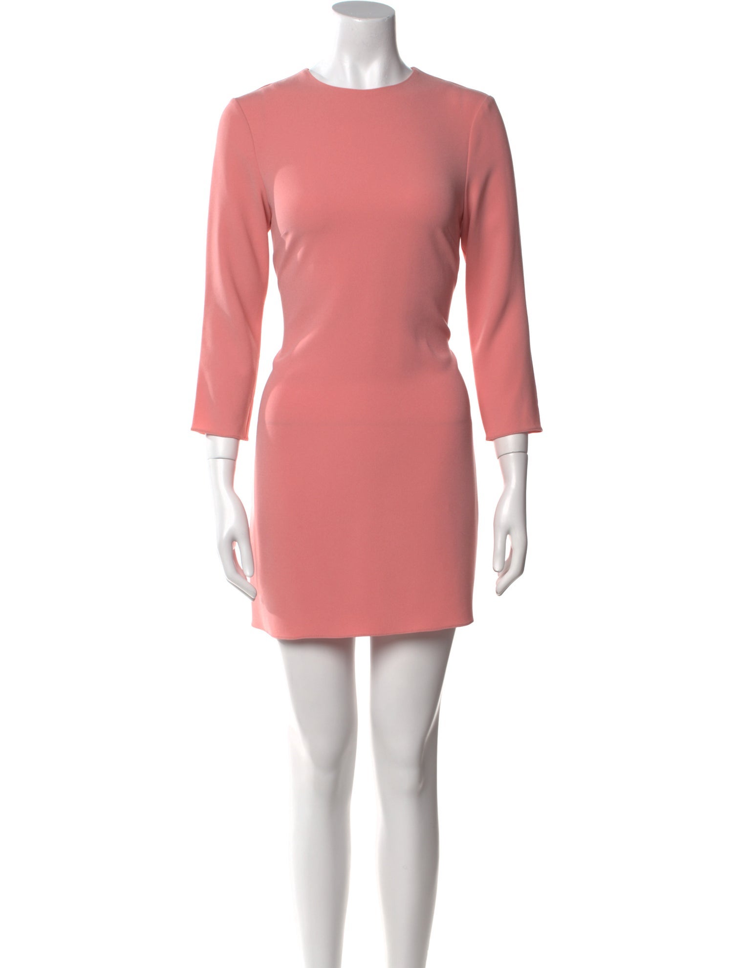 Tibi Crew Neck Mini Dress