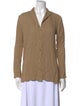 Tibi Long Sleeve Button-Up Top