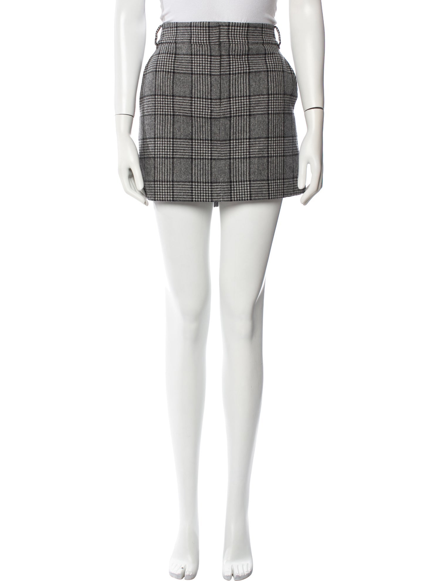 Tibi Wool Mini Skirt