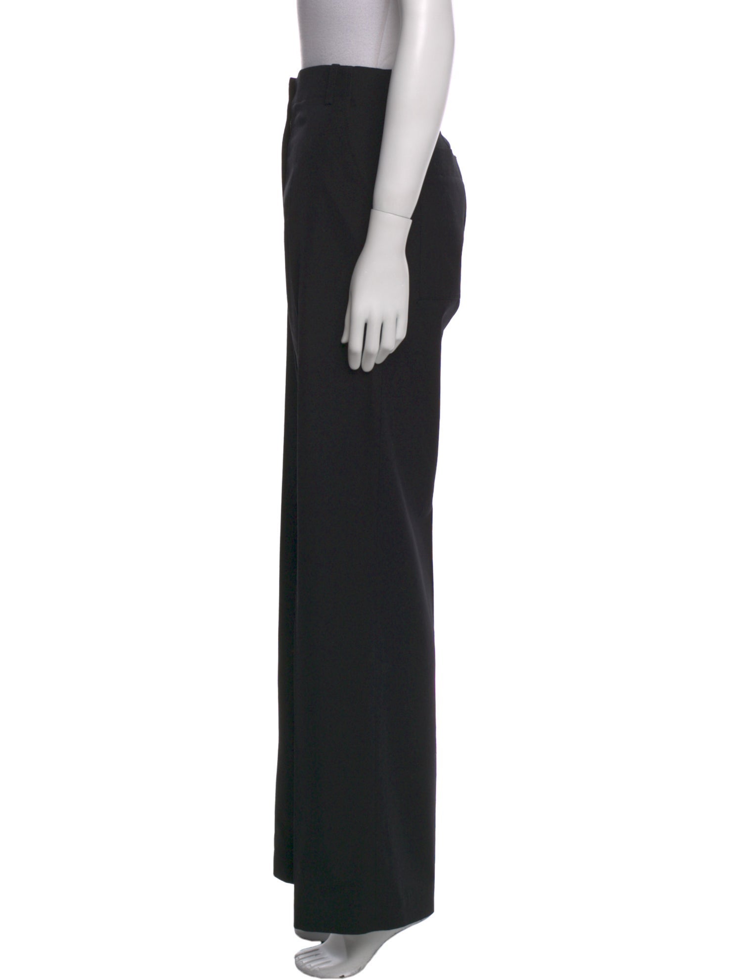 Tibi Wool Wide Leg Pants