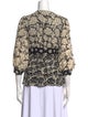 Tibi Silk Printed Blouse