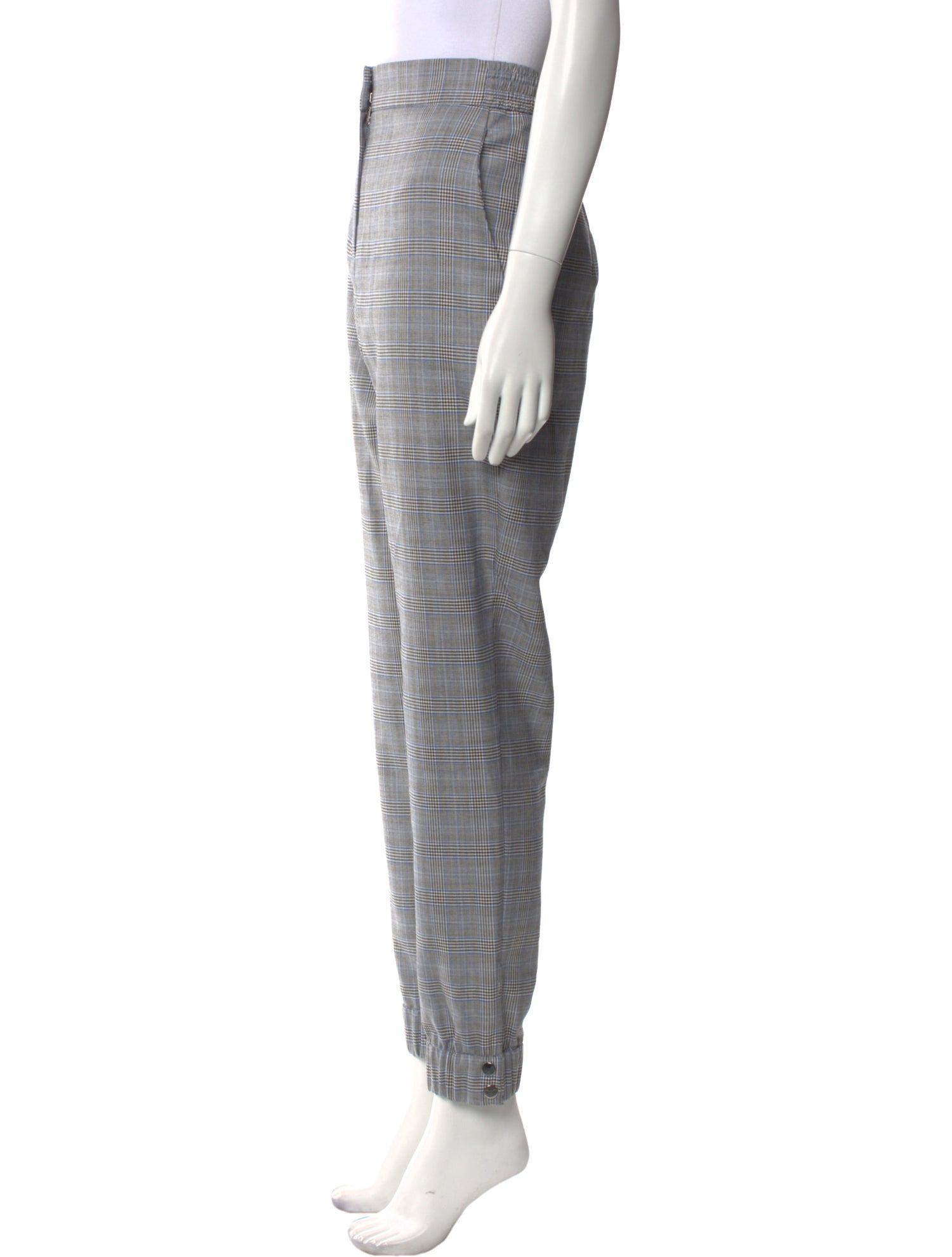 Tibi Wool Skinny Leg Pants