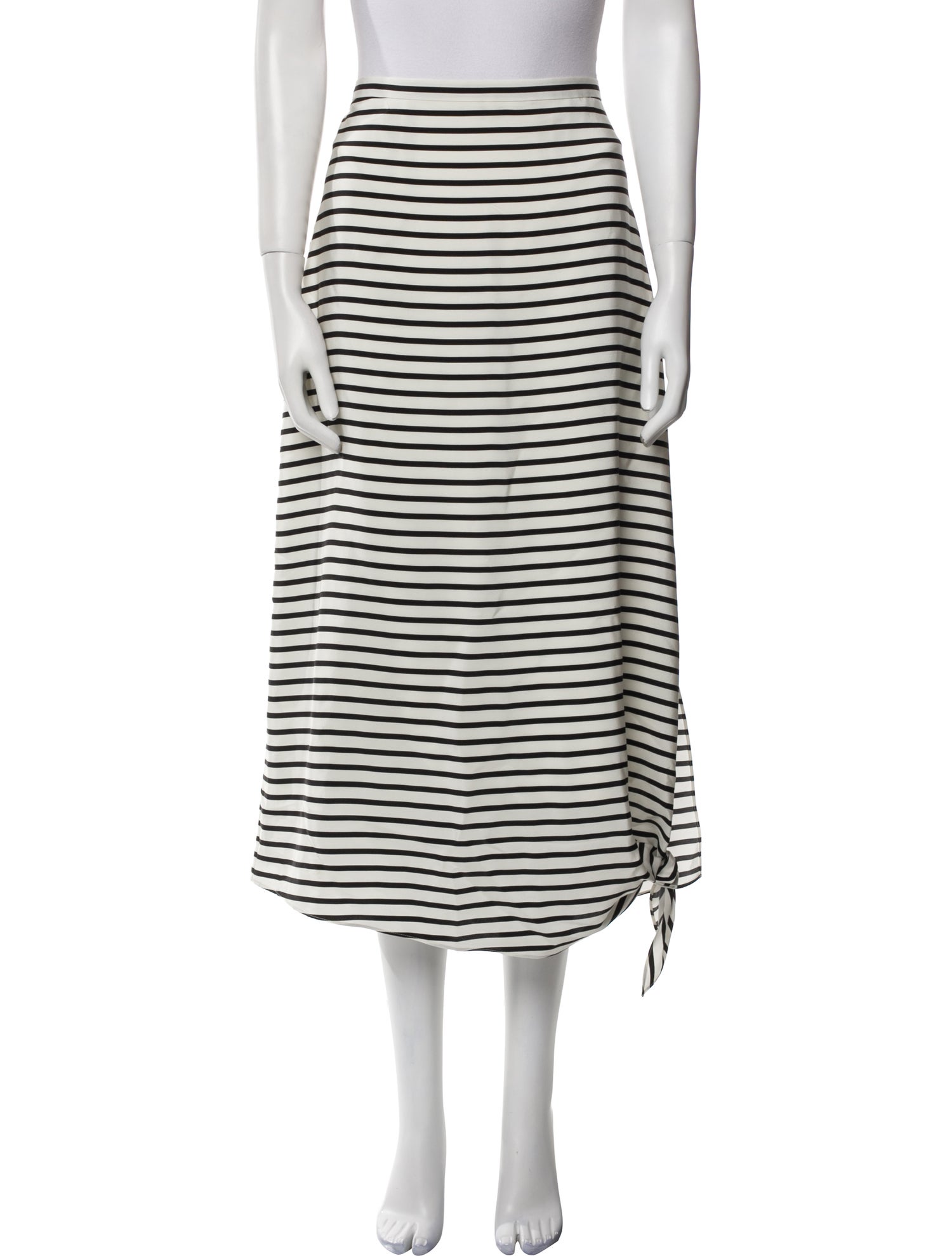 Tibi Silk Midi Length Skirt