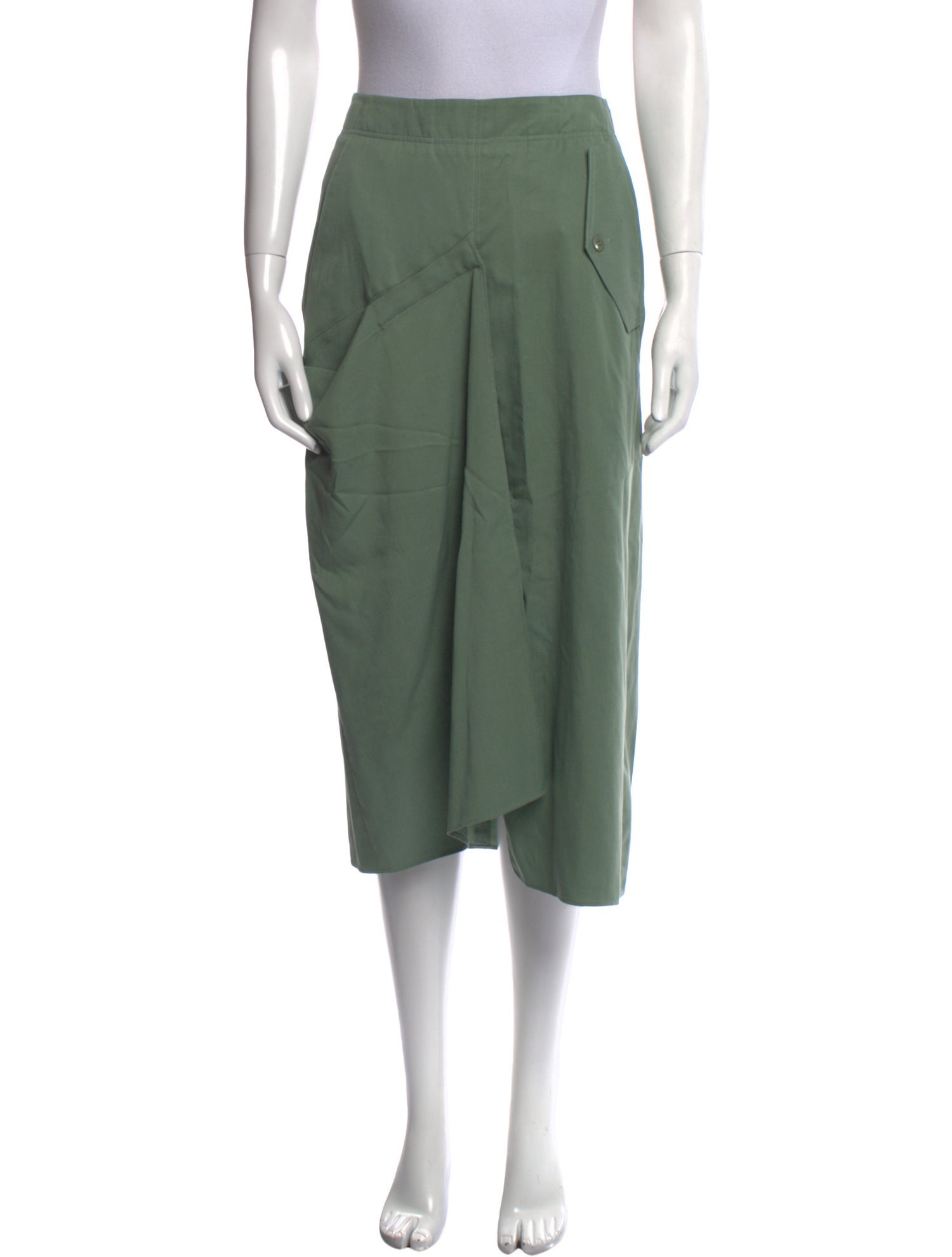 Tibi Midi Length Skirt