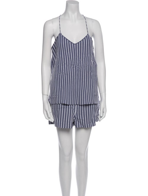 Tibi Striped Short Set