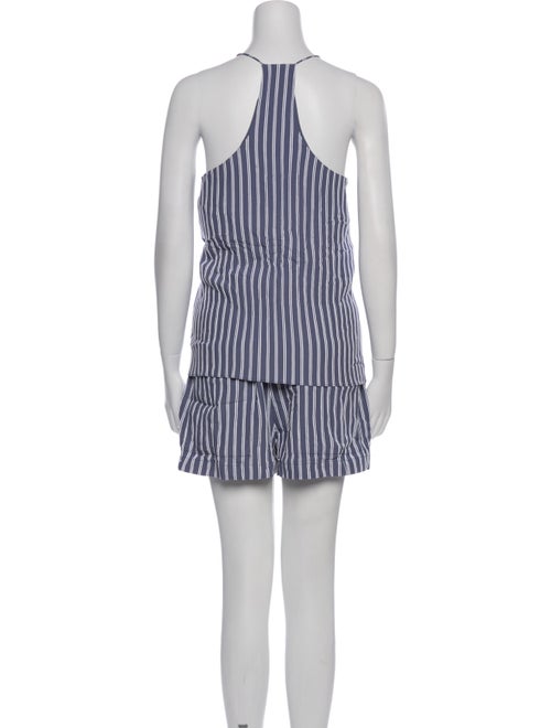 Tibi Striped Short Set