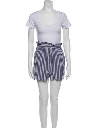 Tibi Striped Short Set