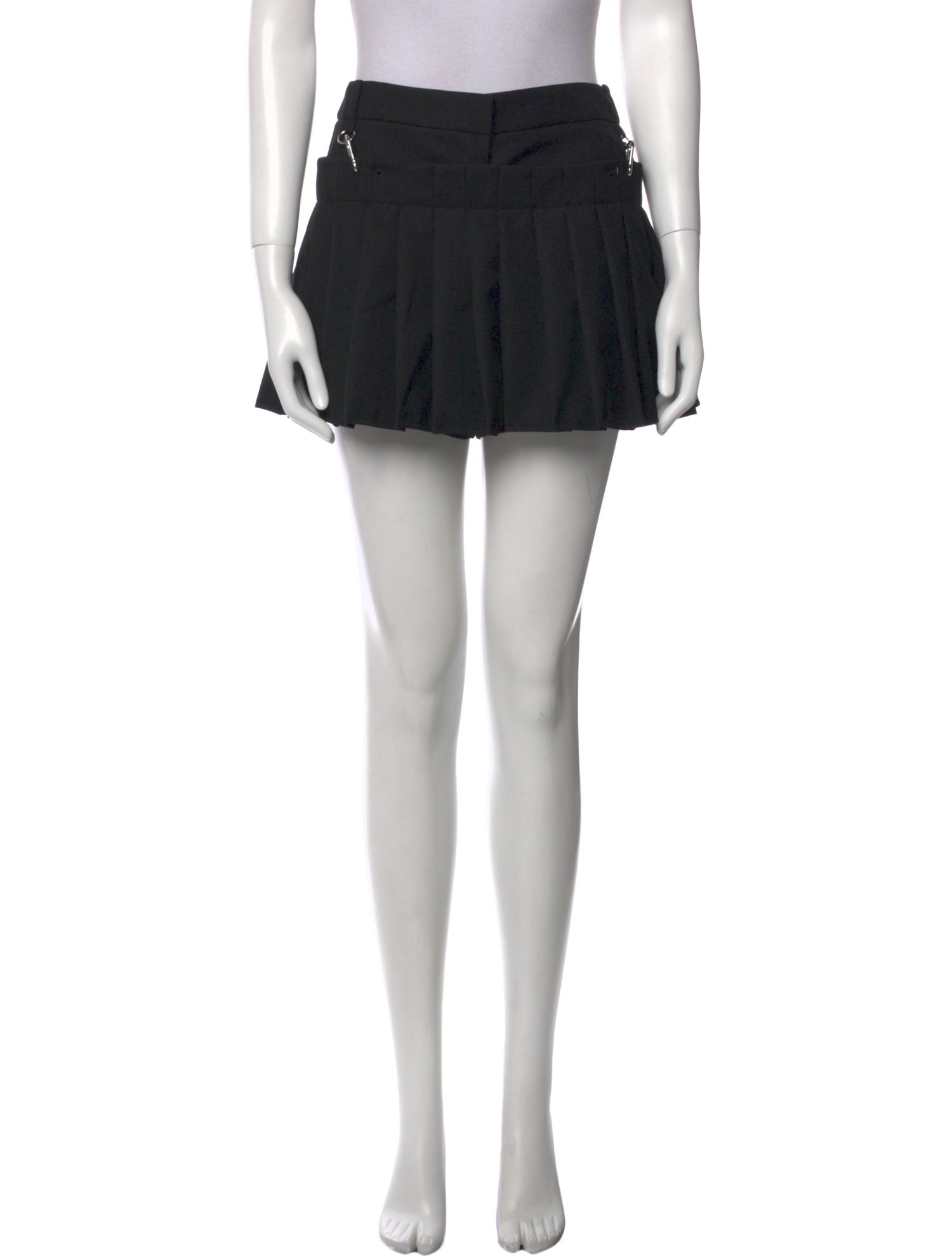 Tibi Wool Mini Shorts