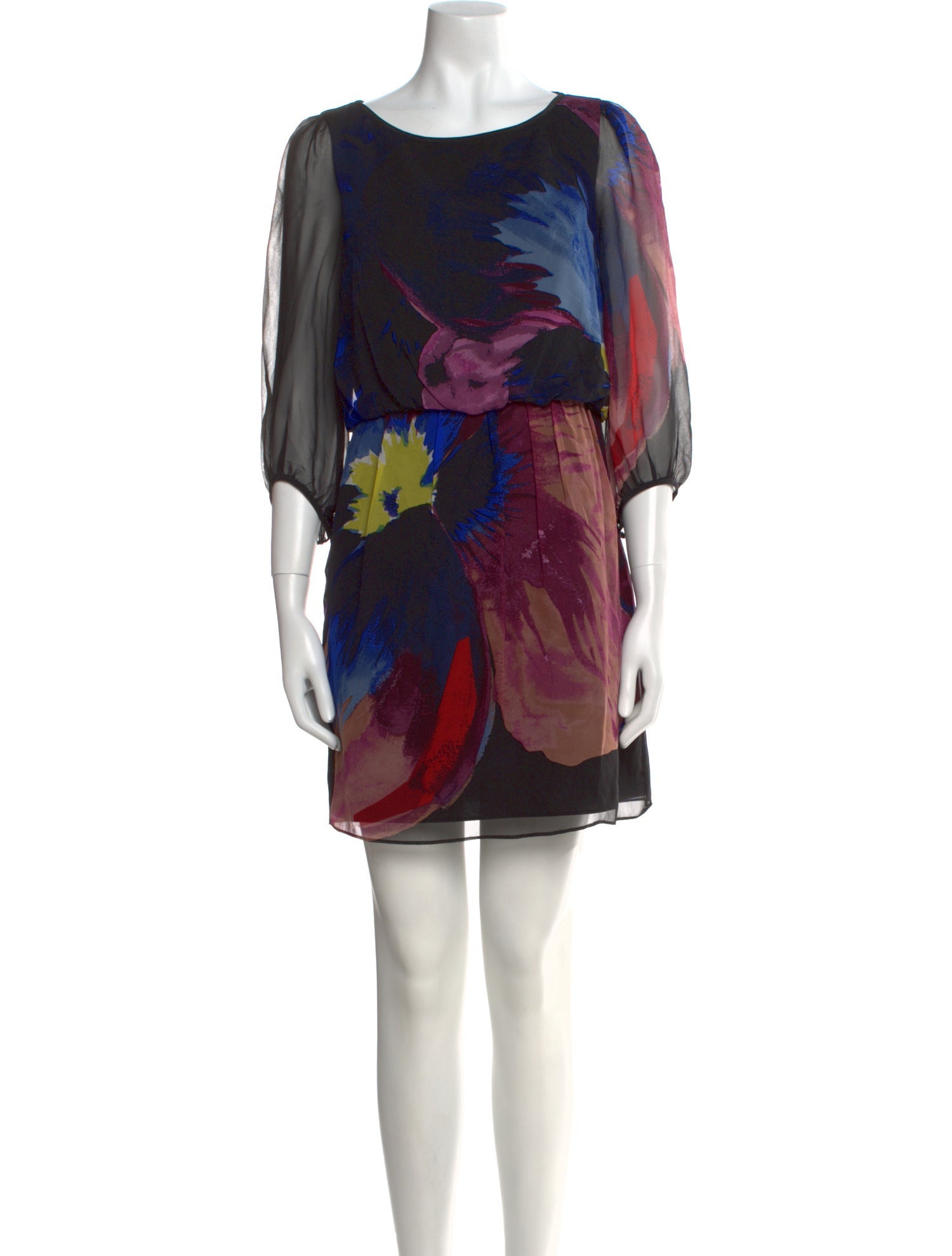 Tibi Silk Mini Dress