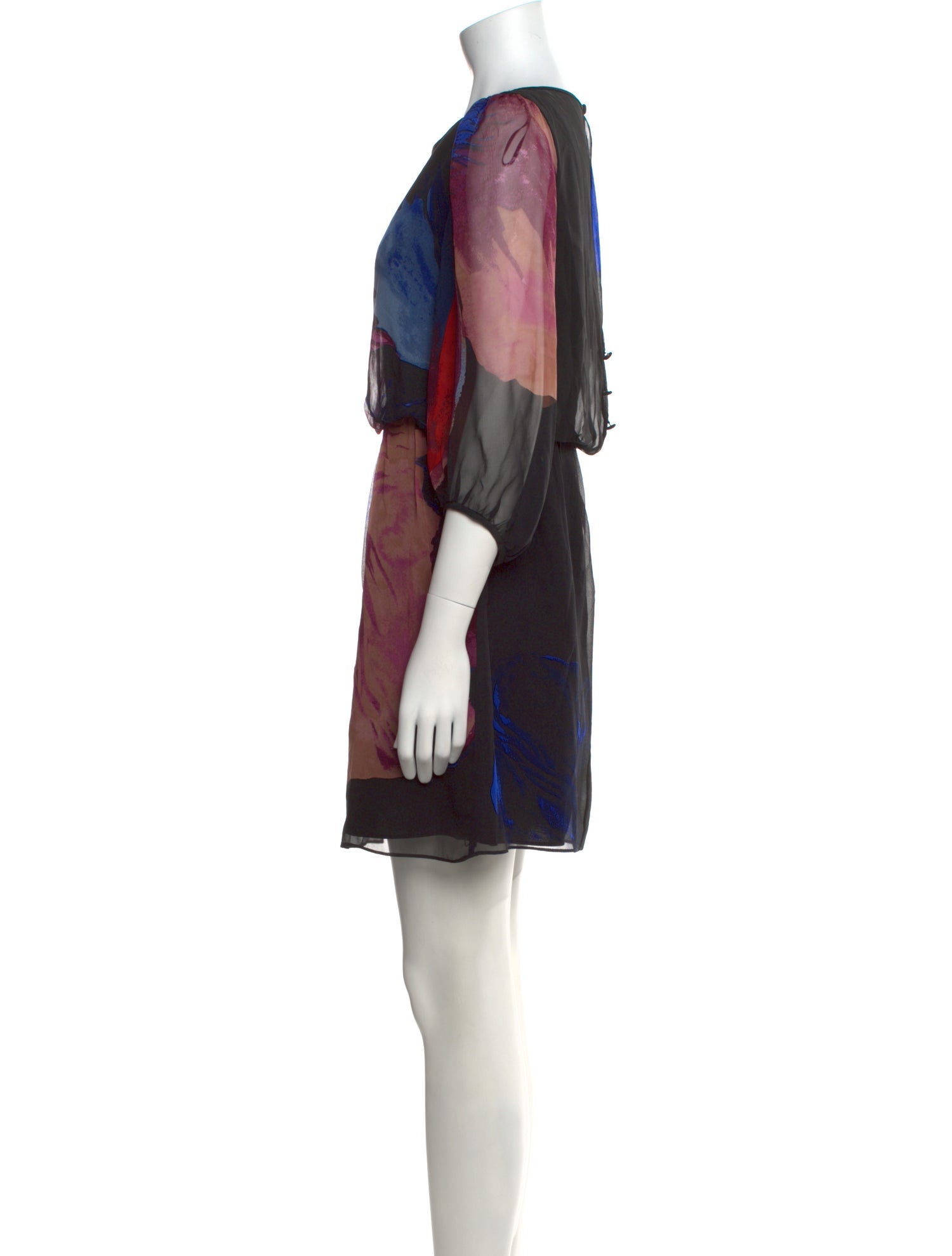 Tibi Silk Mini Dress