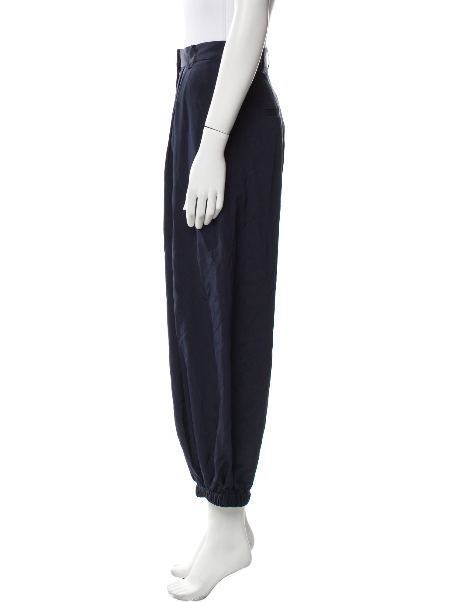 Tibi Silk Straight Leg Pants w/ Tags