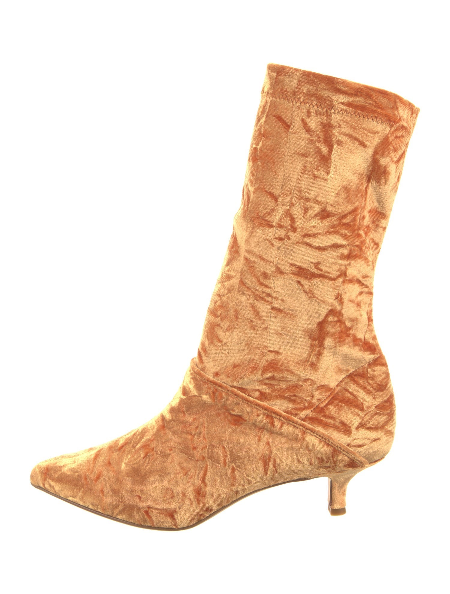 Tibi Velvet Slouch Boots