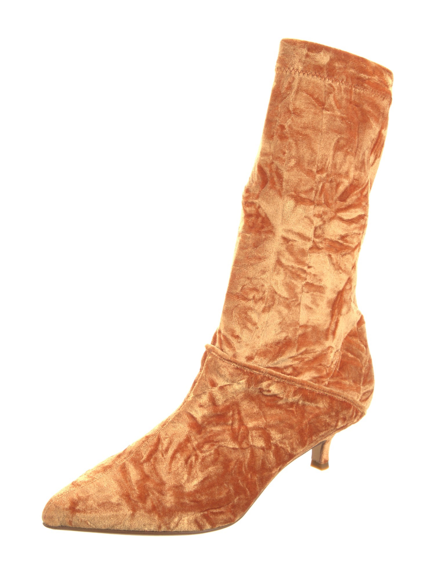 Tibi Velvet Slouch Boots