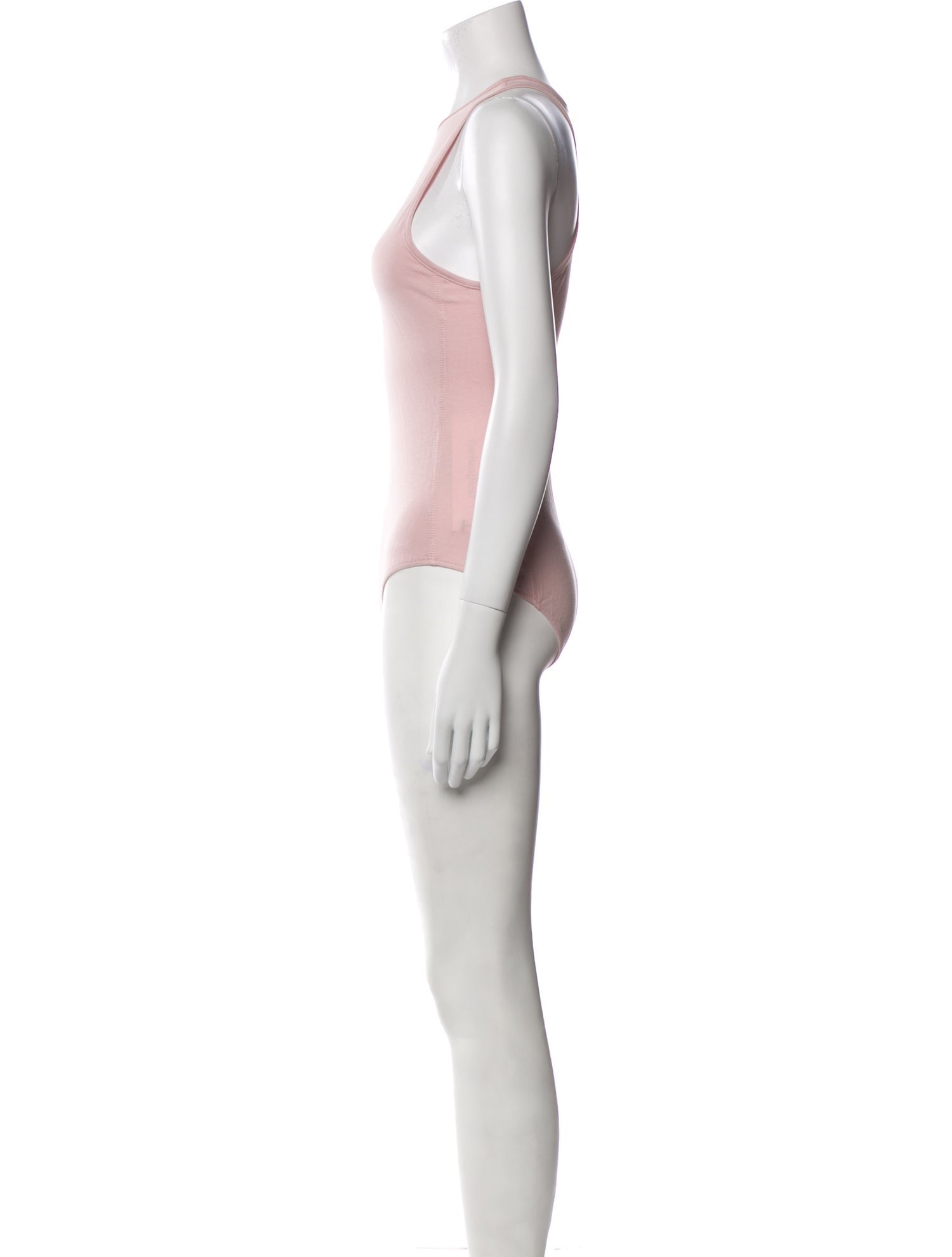 Tibi Crew Neck Sleeveless Bodysuit