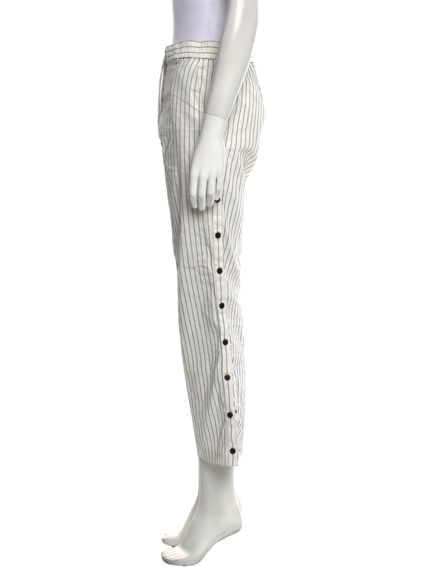 Tibi Striped Wide Leg Pants