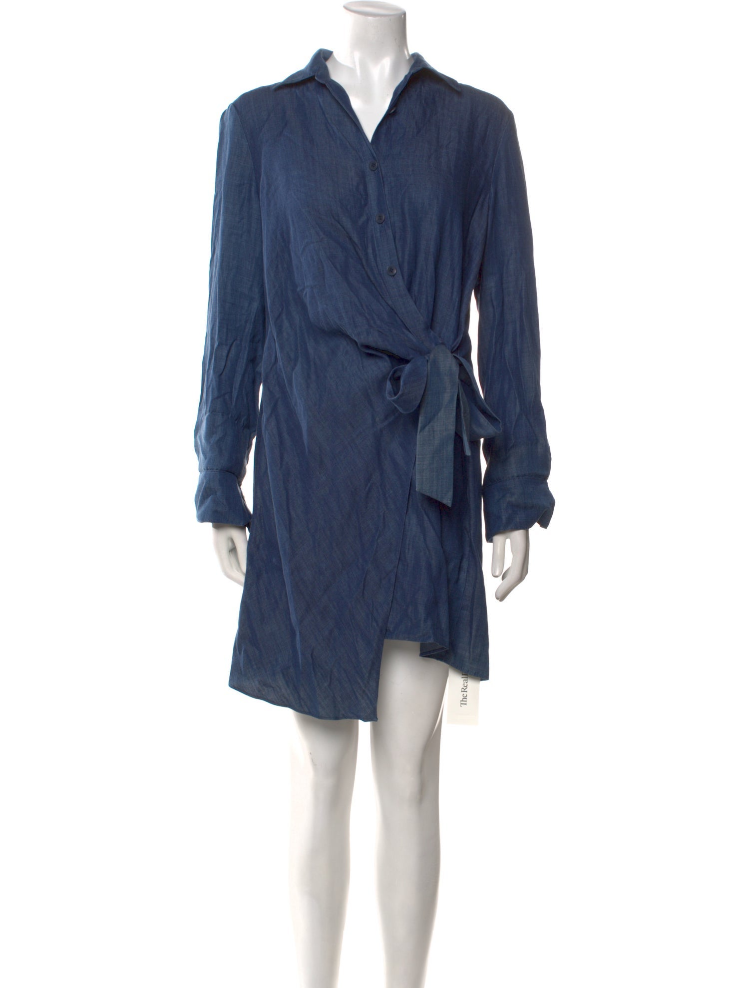 Tibi V-Neck Mini Dress