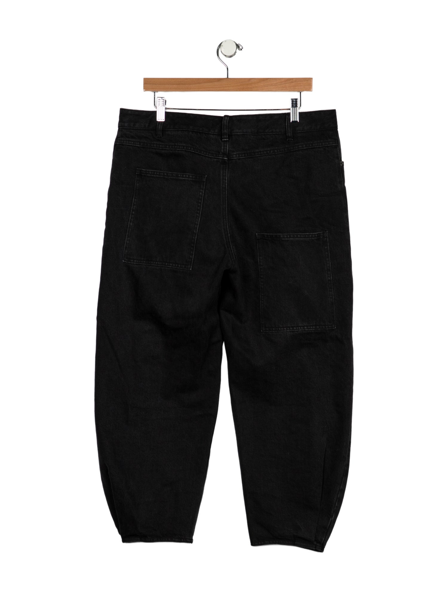 Tibi Mid-Rise Straight Leg Jeans