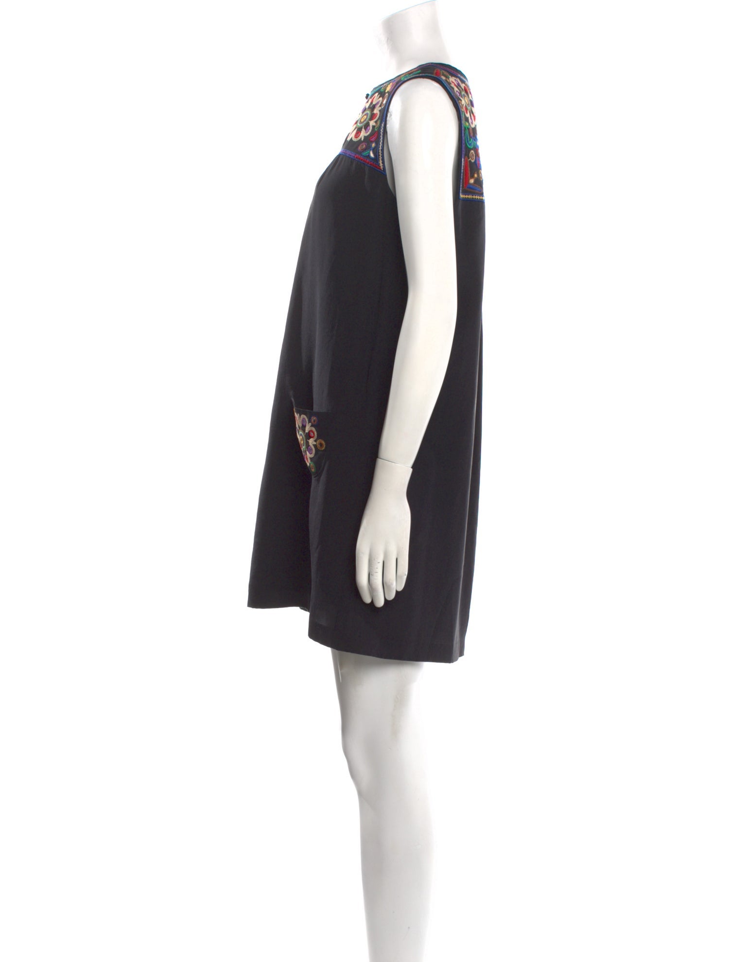 Tibi Silk Mini Dress