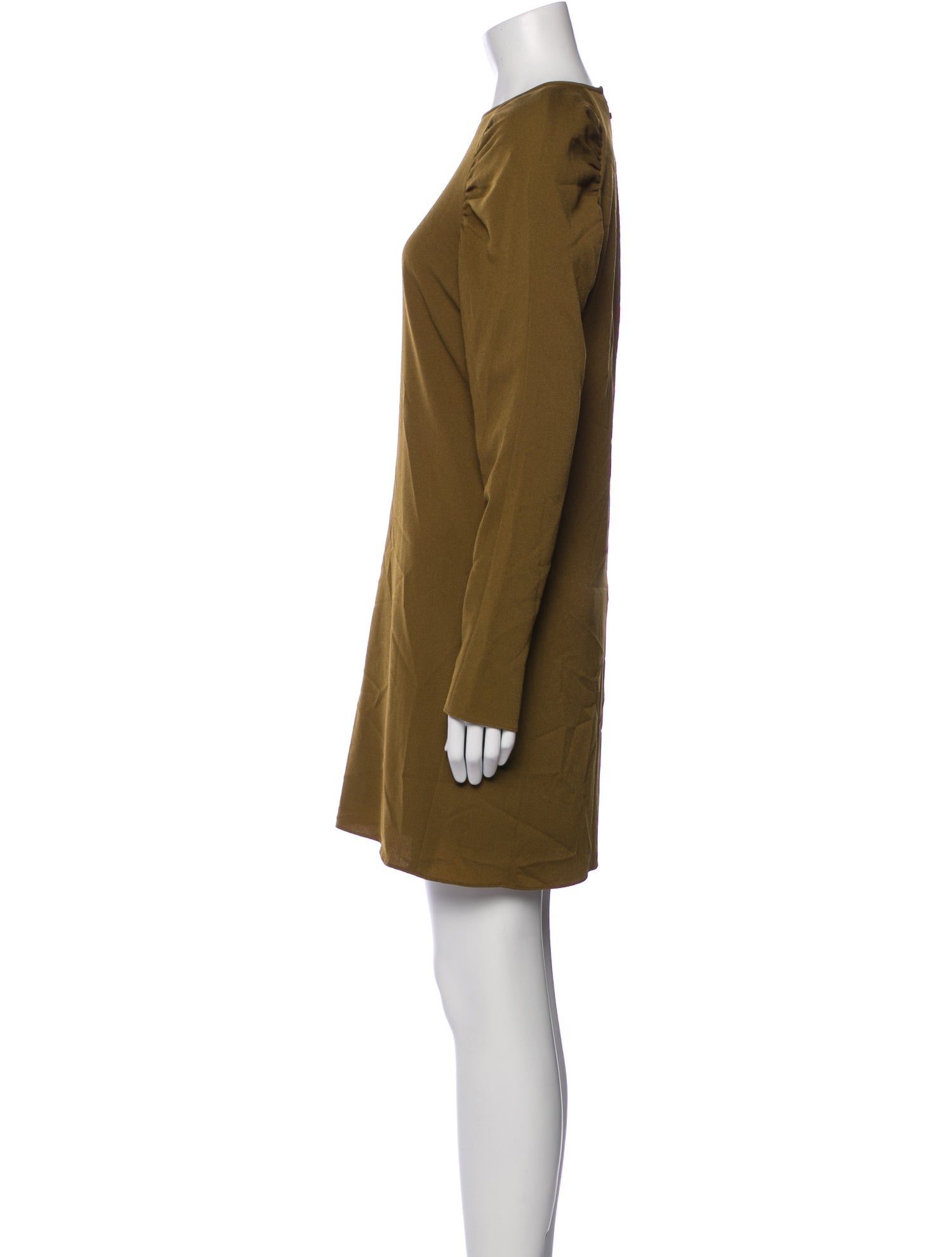 Tibi Crew Neck Mini Dress