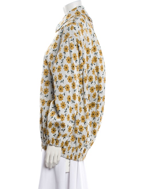 Tibi Floral Print Jacket