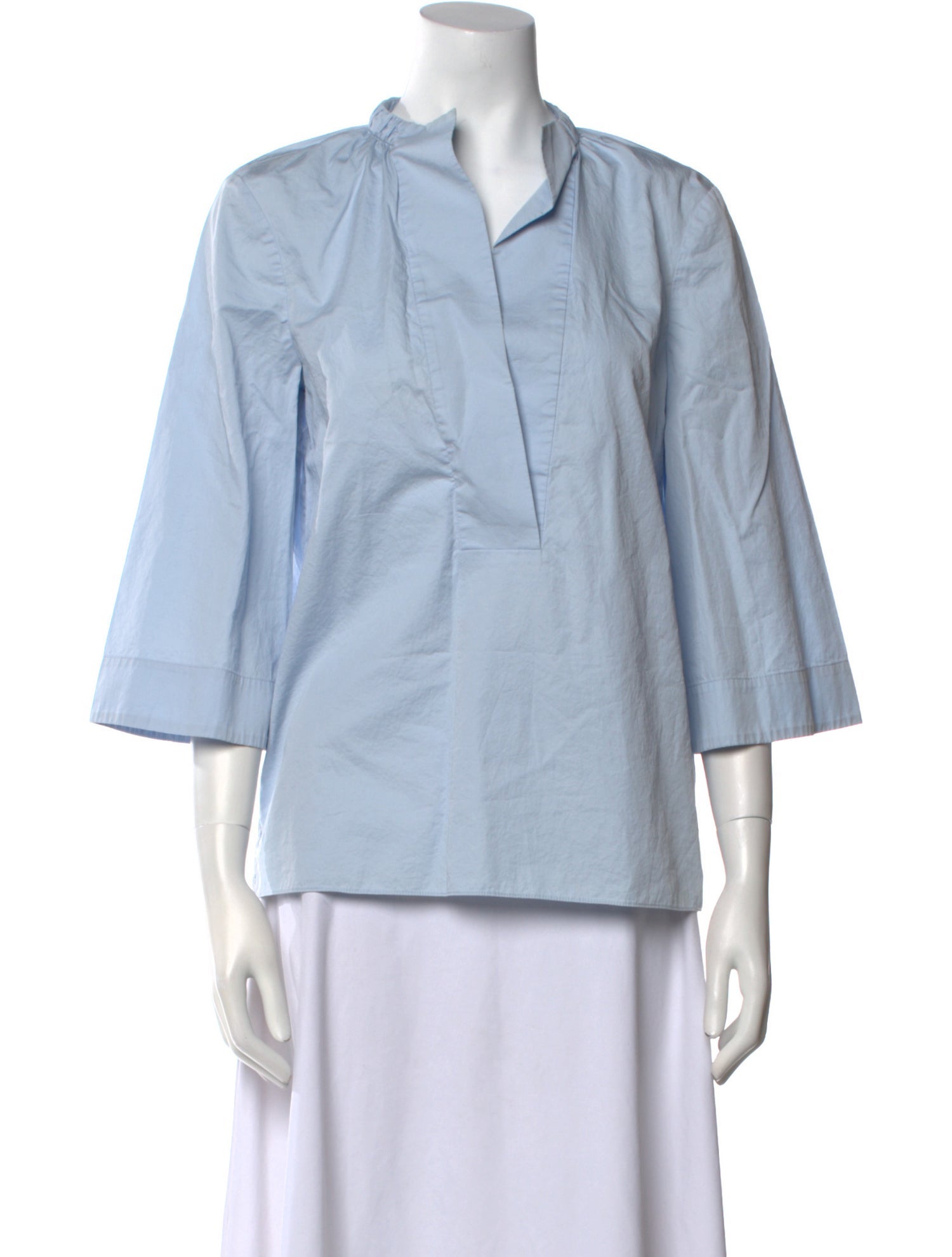 Tibi Three-Quarter Sleeve Blouse