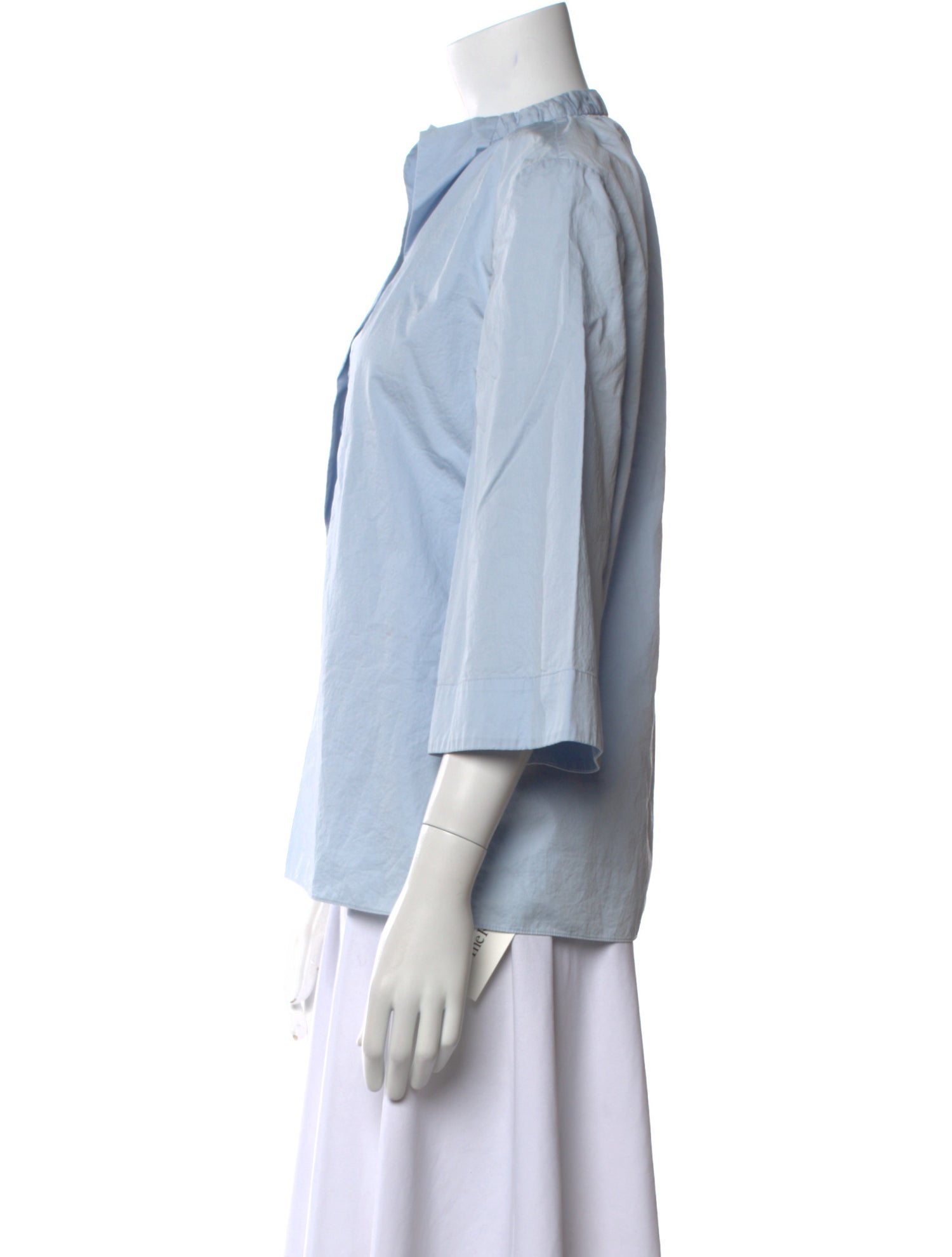 Tibi Three-Quarter Sleeve Blouse