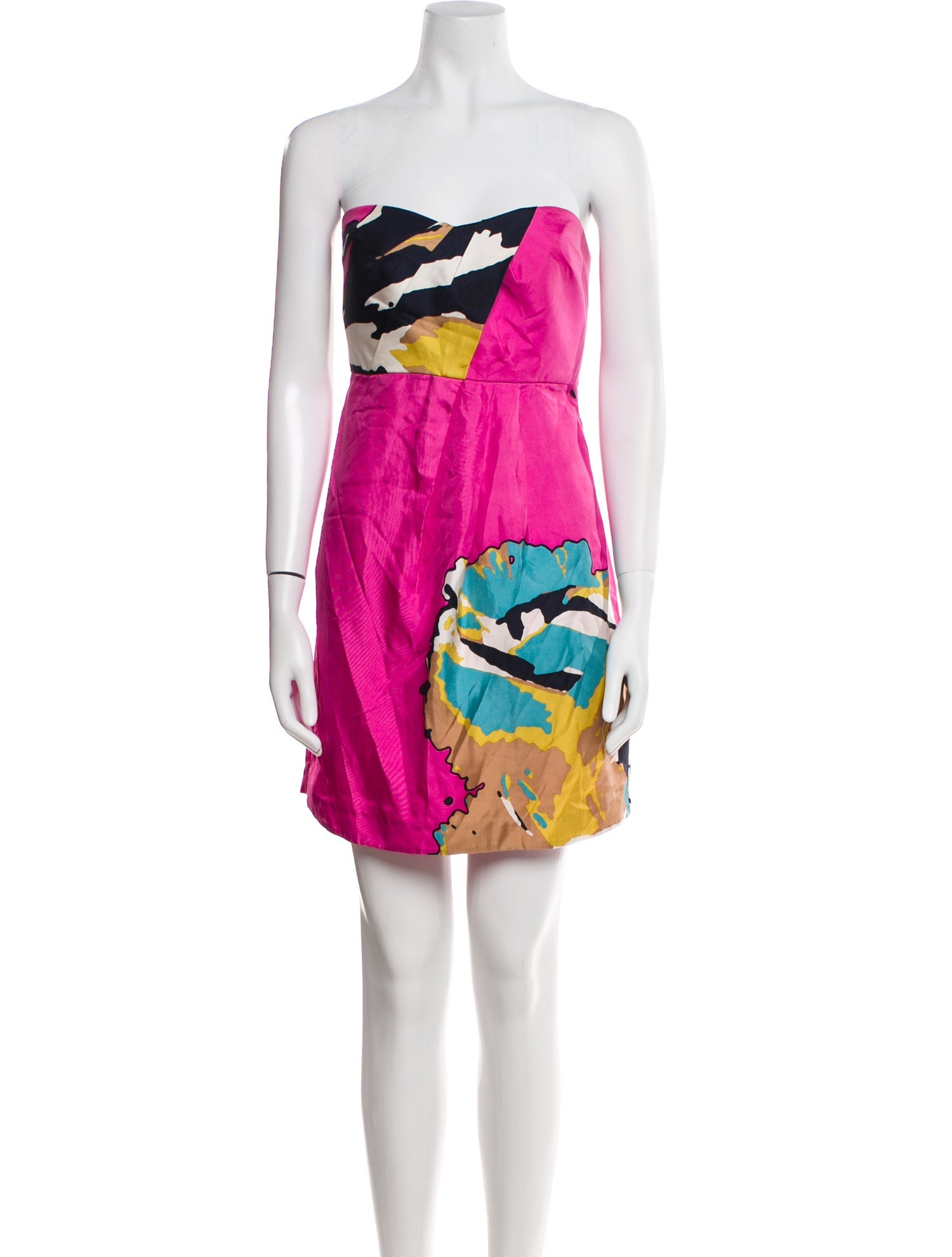 Tibi Silk Mini Dress