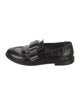 Tibi Embossed Leather Loafers
