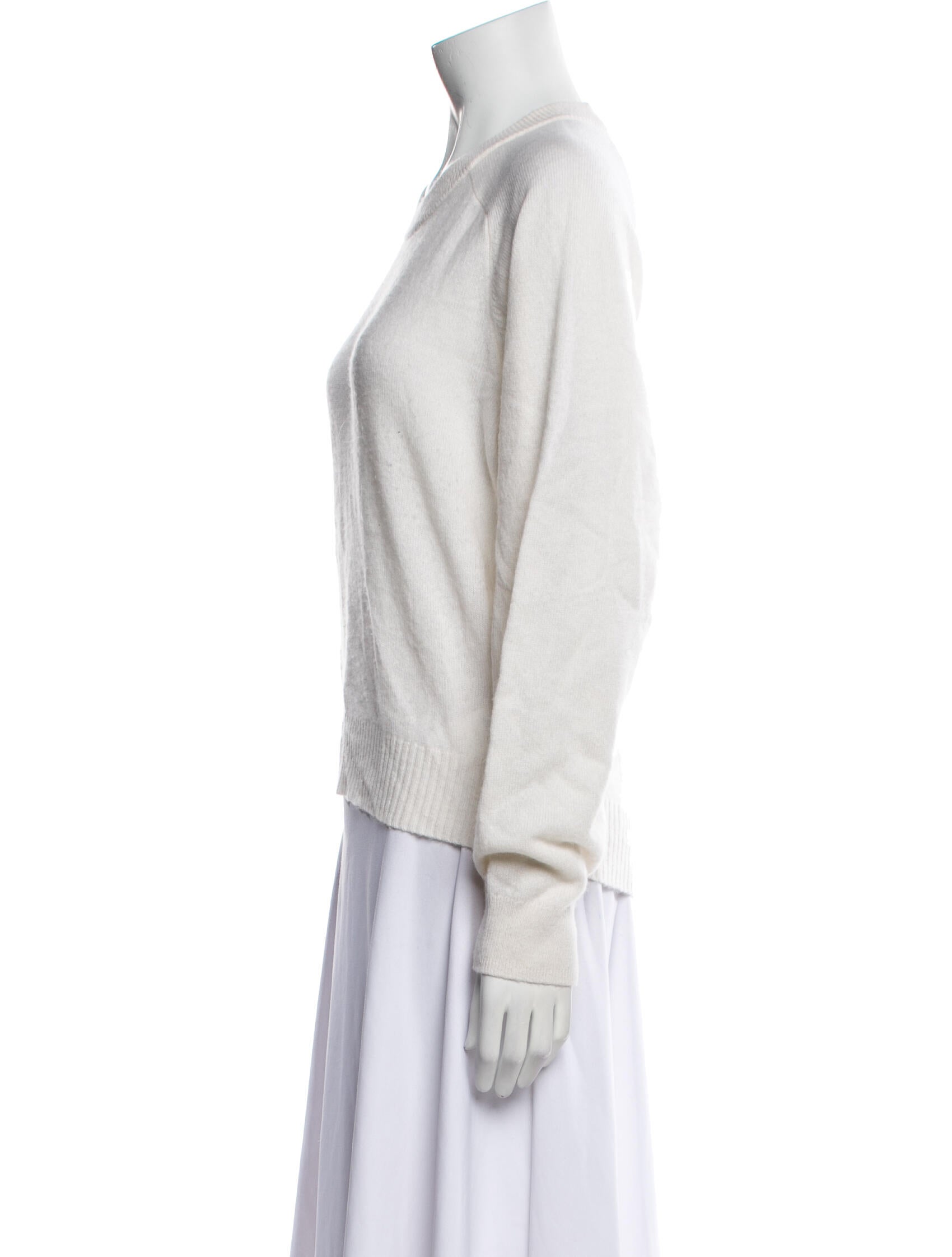 Tibi Cashmere Crew Neck Sweater
