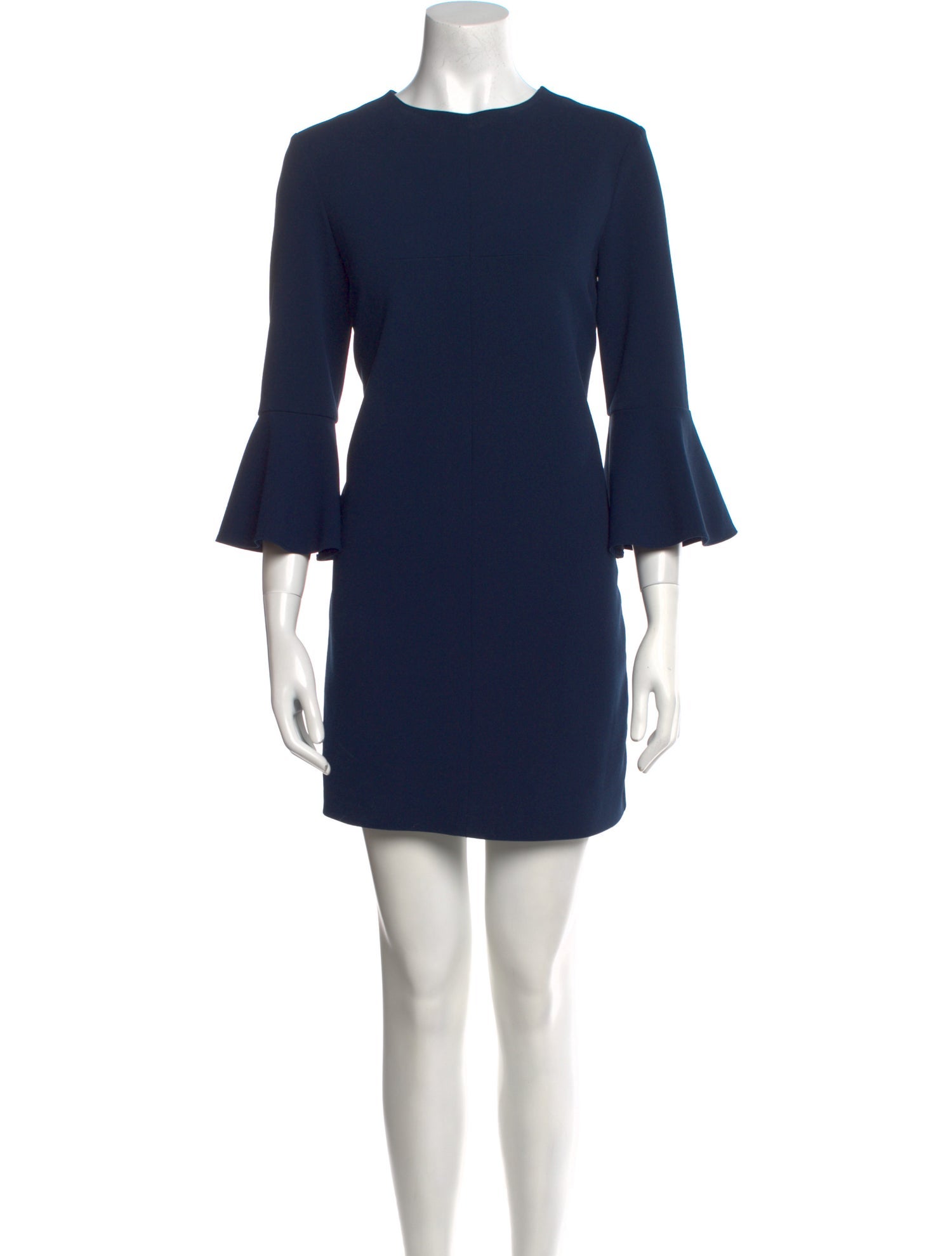 Tibi Crew Neck Mini Dress