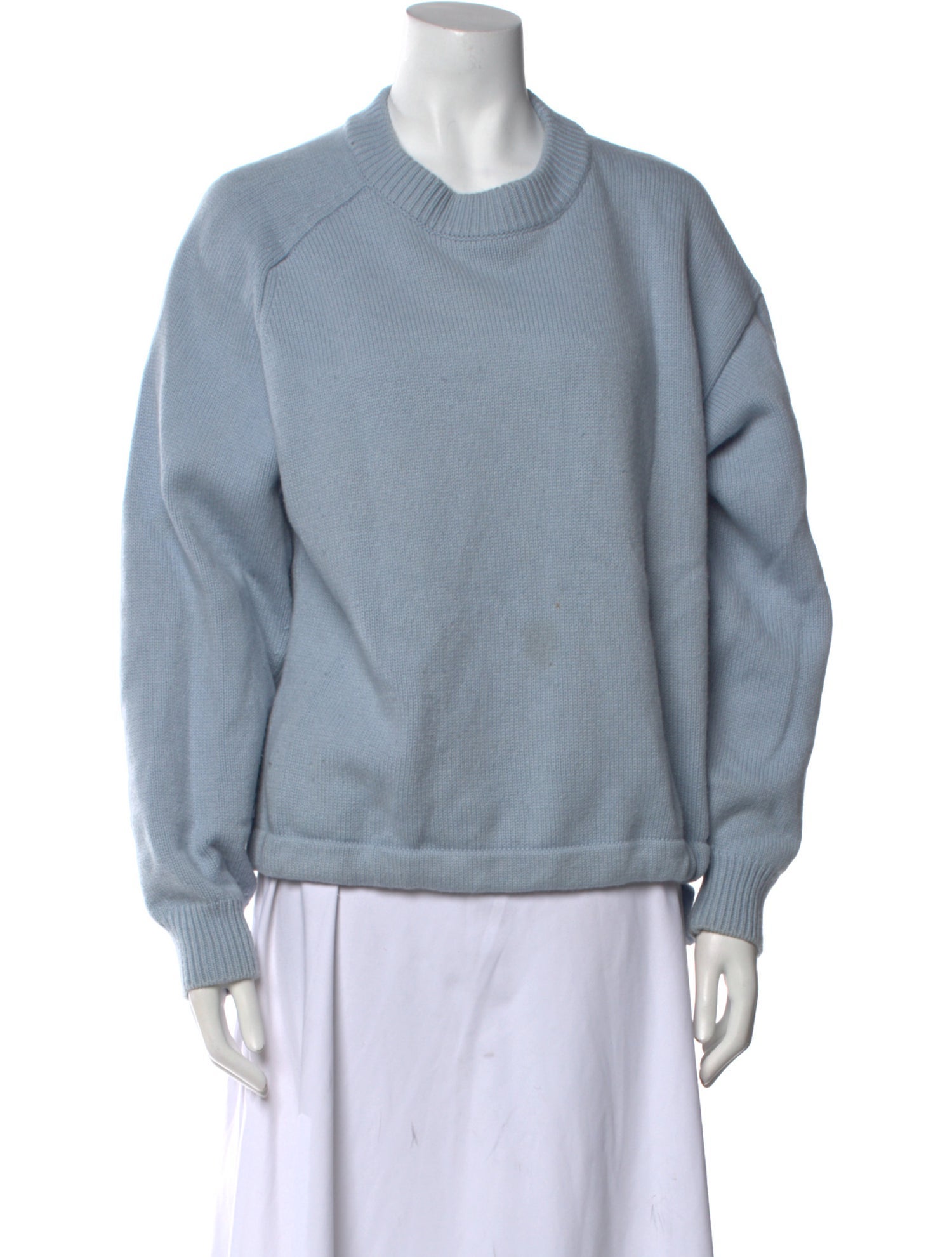 Tibi Cashmere Crew Neck Sweater
