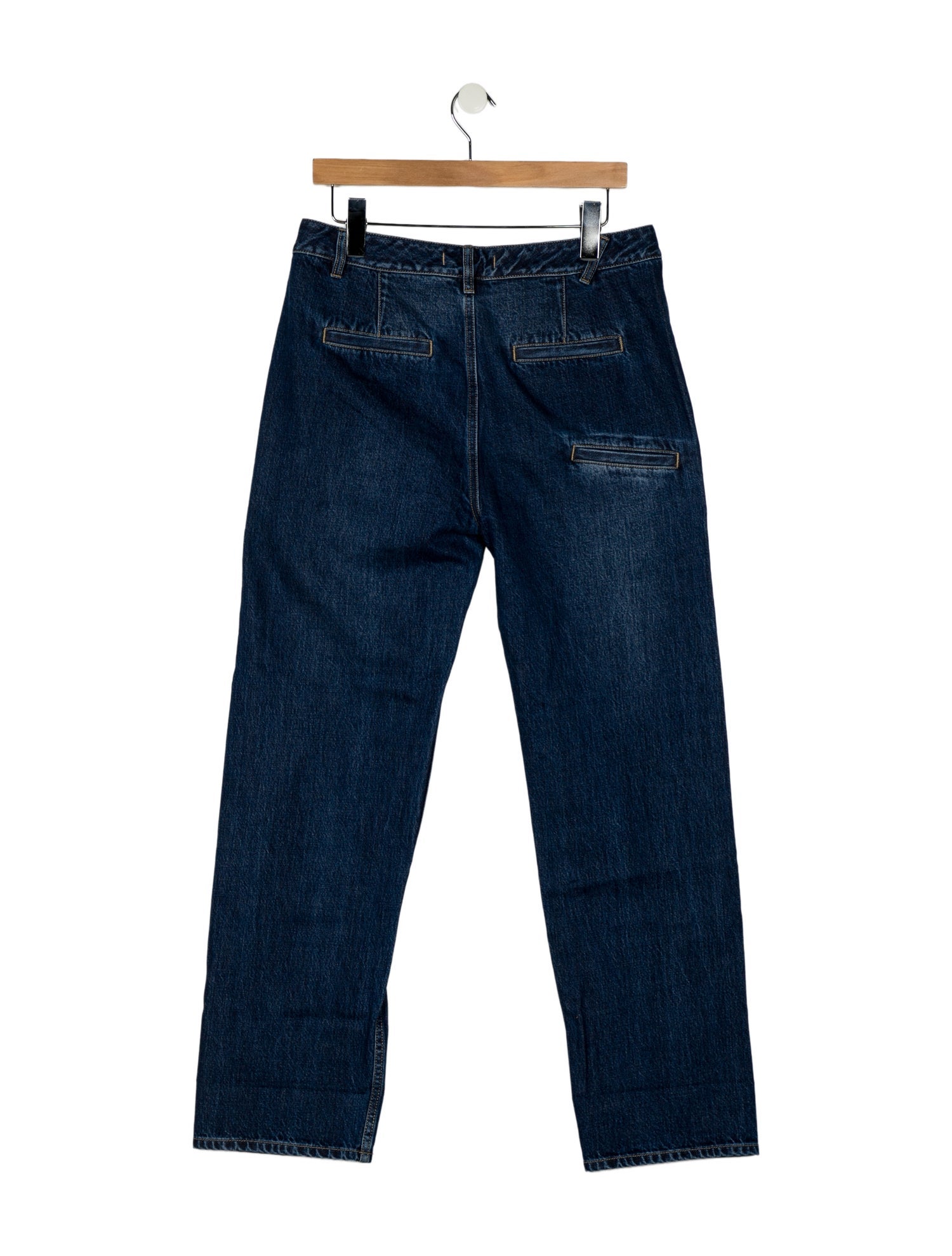 Tibi High-Rise Straight Leg Jeans w/ Tags