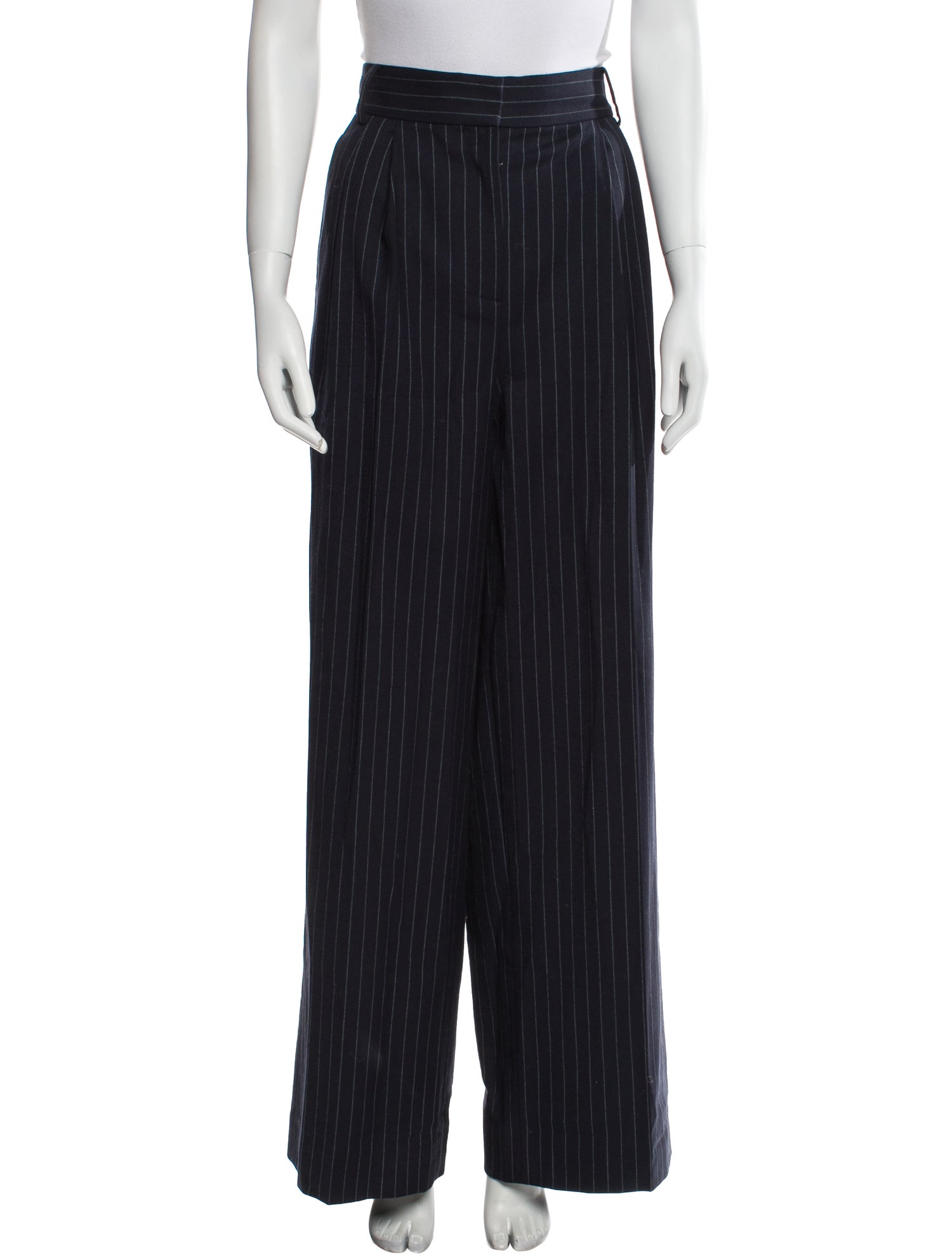 Tibi Striped Wide Leg Pants w/ Tags