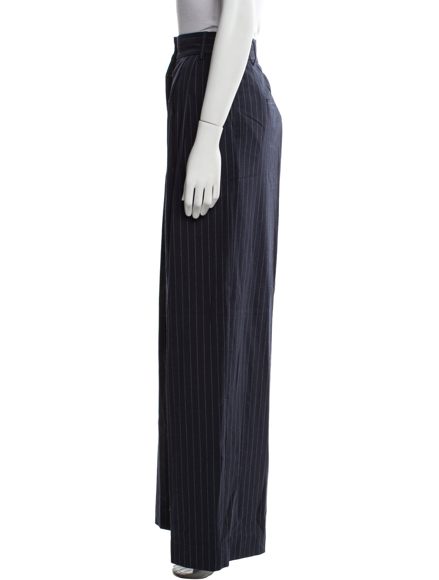 Tibi Striped Wide Leg Pants w/ Tags